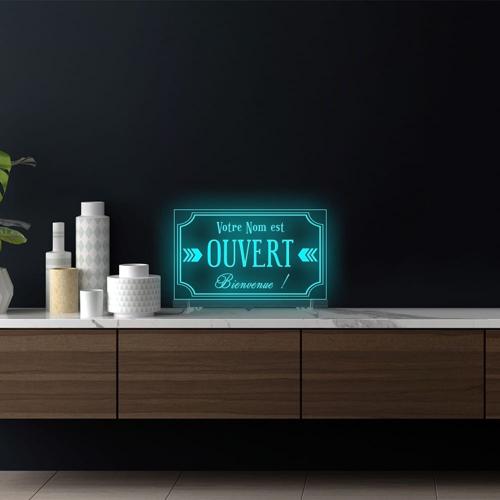 Néon Ouvert LED | Enseigne lumineuse pour commerce