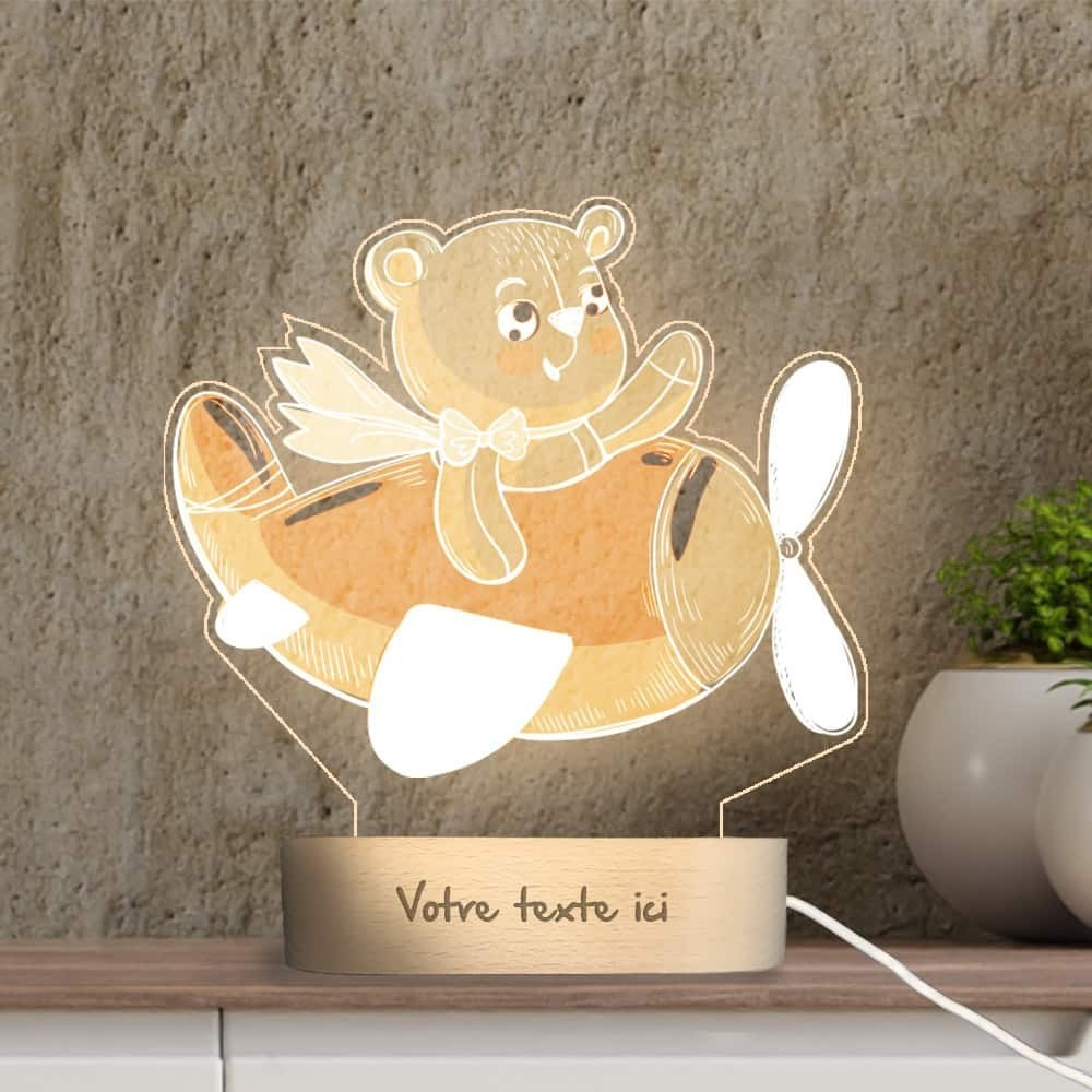 XDG Krab thema 3D Houten lamp LED Nachtlampje Thuis Kamer Decoratie Creatieve Tafellampen Voor kinderen Gift