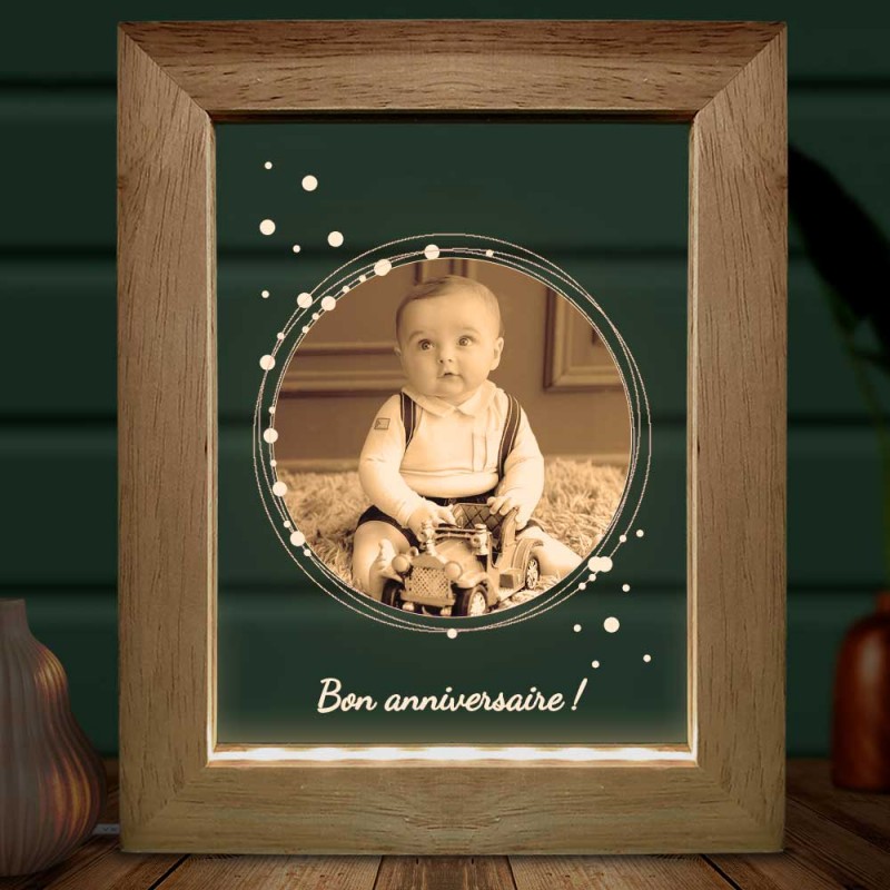 Baker Ross AX681 Cornici Quadrate per Foto - Confezione da 4, Decorazioni per Bambini da Personalizzare ed Esporre